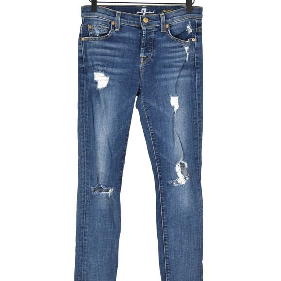 7 For all Mankind Josefina Skinny Boyfriend, size 24 - Picture 2 of 10